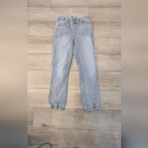 Express Light Gray Ankle Pants